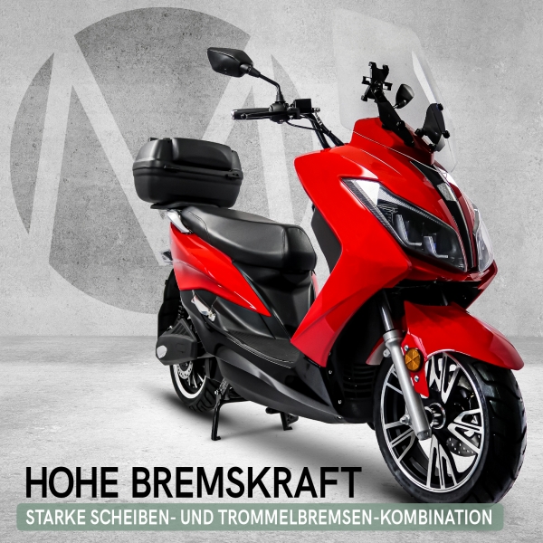 Rolektro Maximus MX2 45 km/h | Lithium-Akku | 2-Personen | Akku herausnehmbar