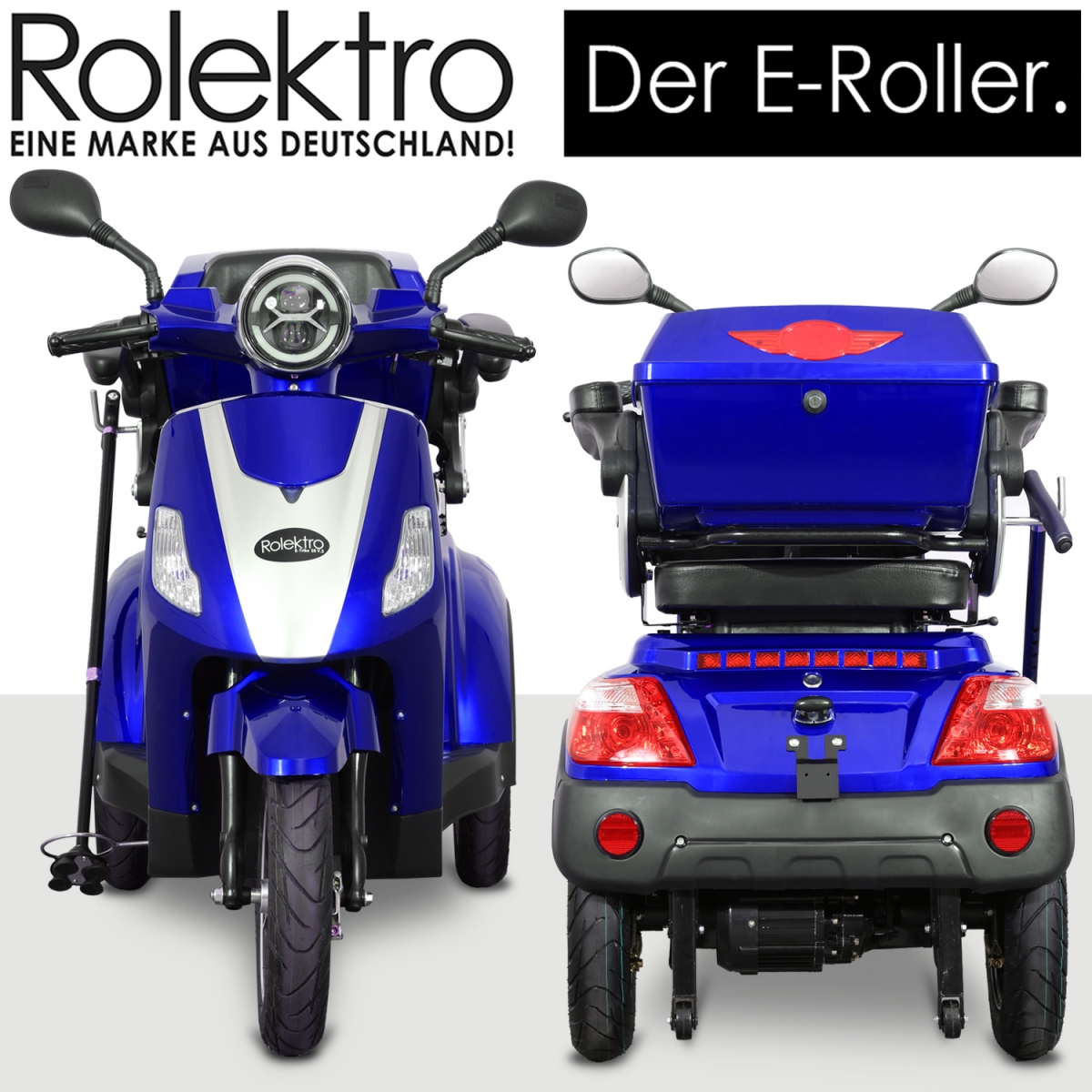 Rolektro E-Trike 25 km/h - BESTPREIS 3-Rad